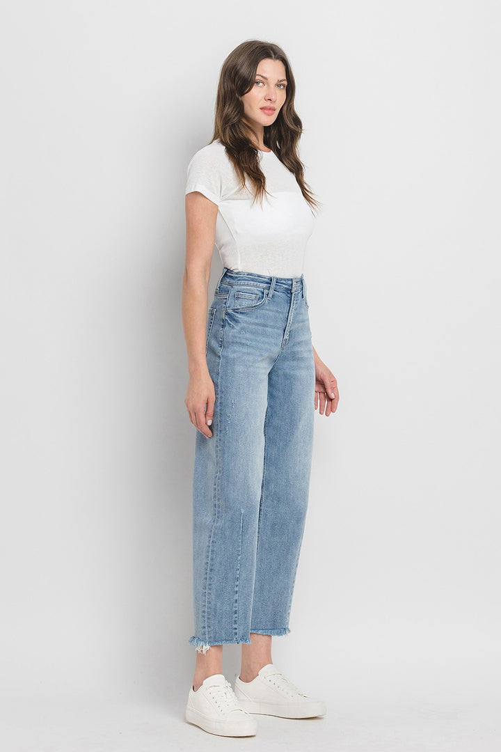 SUPER HIGH RISE BARREL JEANS