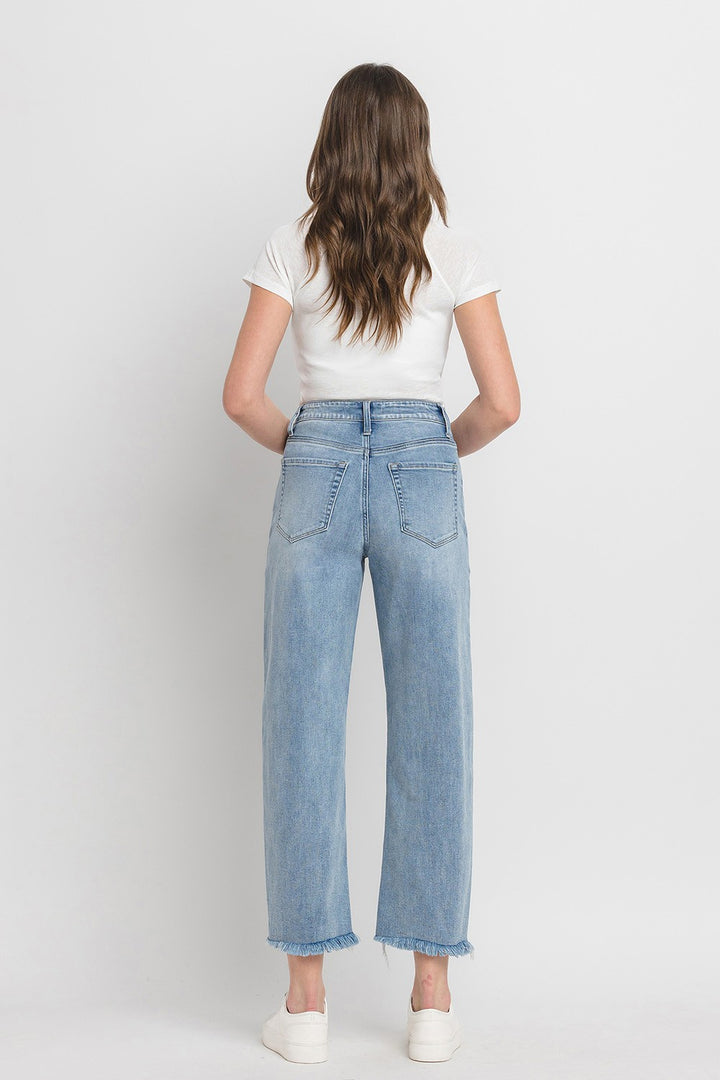 SUPER HIGH RISE BARREL JEANS