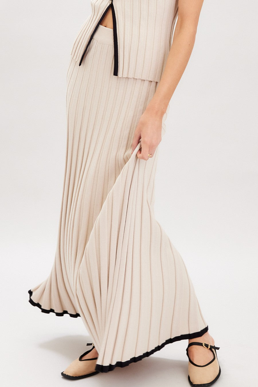 RIB KNIT MAXI