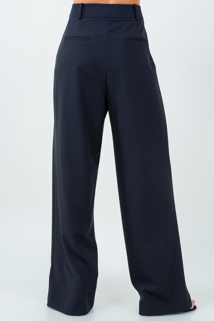 PLEATED TROUSERS