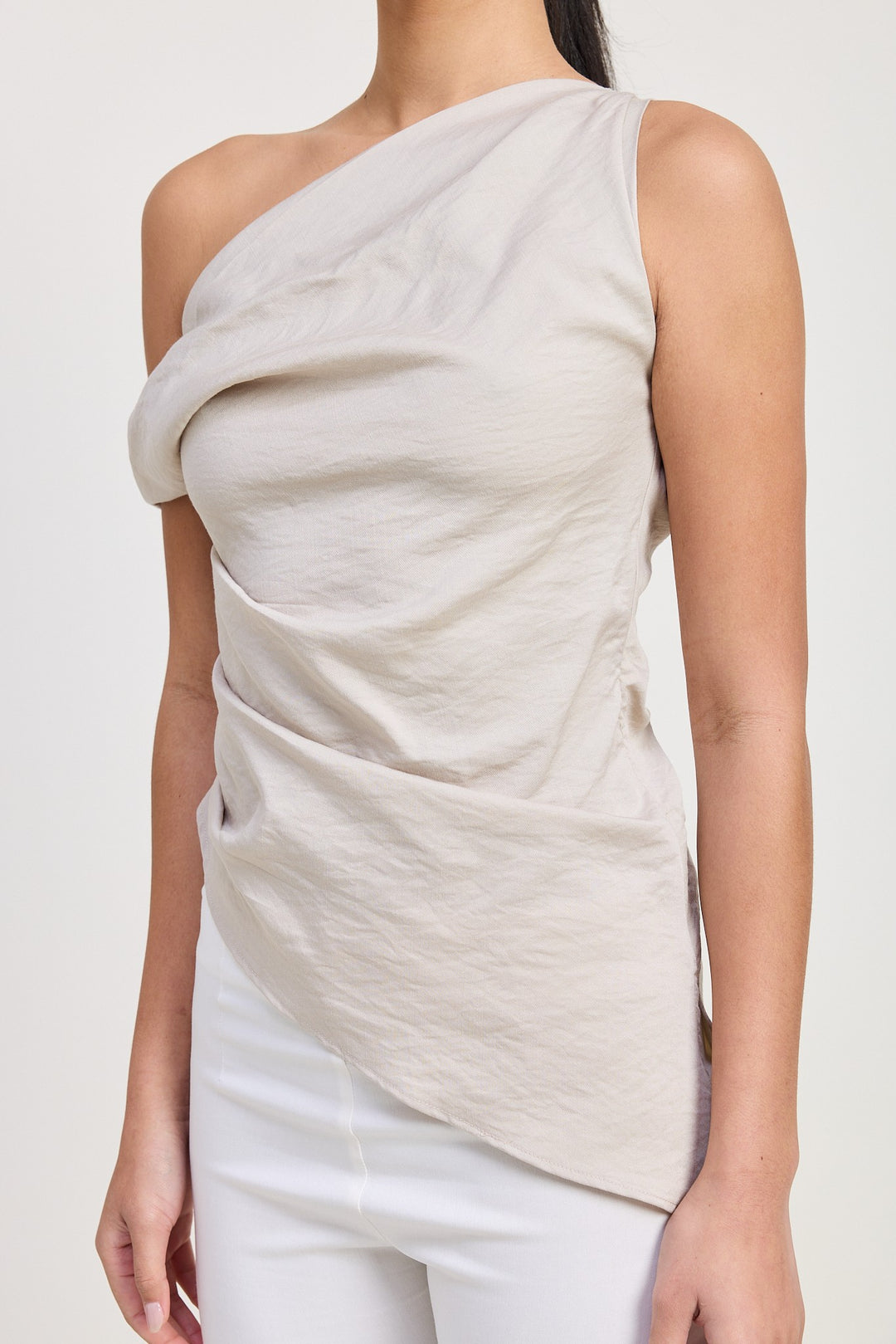 ASYMMETRICAL SHOULDER TUNIC