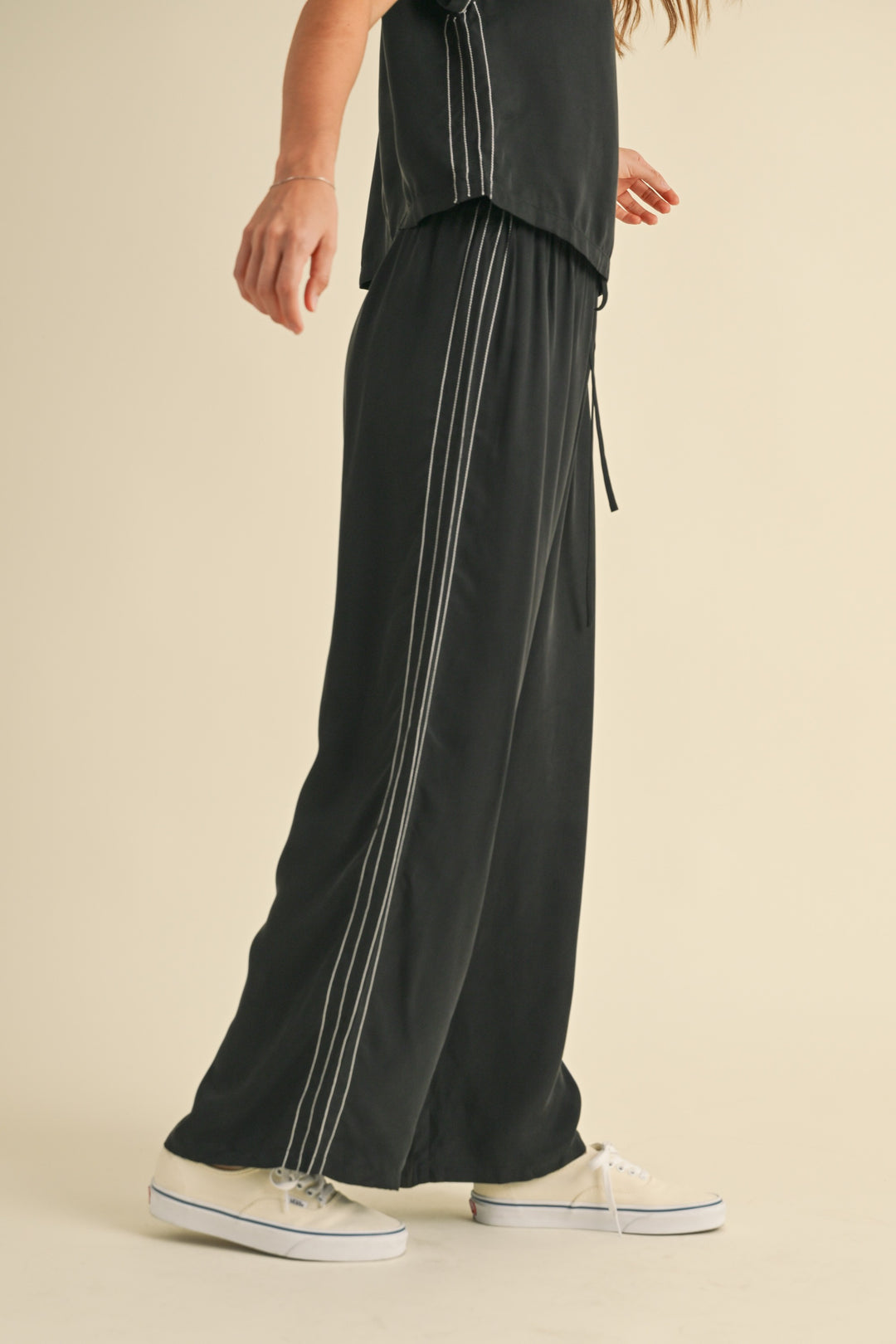 VISCOSE ELASTIC PANTS