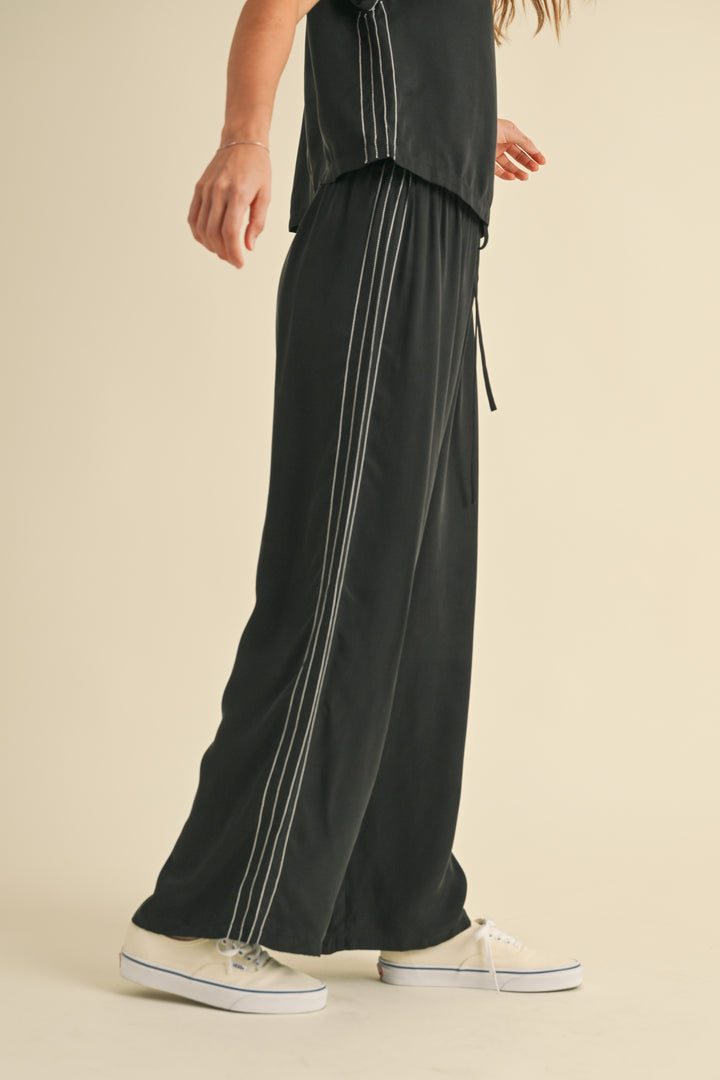 VISCOSE ELASTIC PANTS