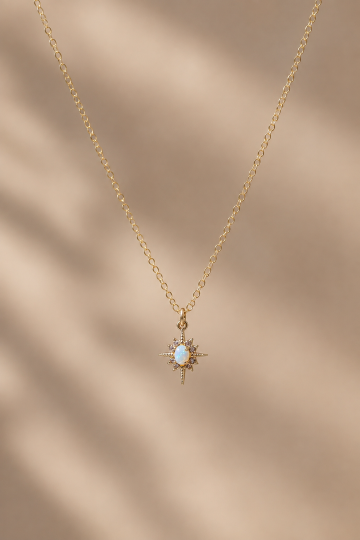 OPAL STAR NECKLACE