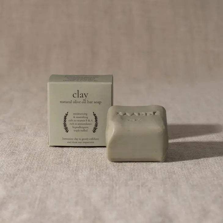 OLIVE OIL BAR SOAP - CLAY