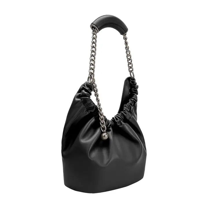 KINSLEY SHOULDER BAG - BLACK