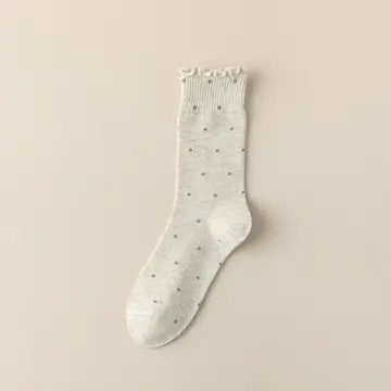 POLKA DOT TUBE SOCKS