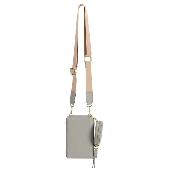 IRIS CROSSBODY BAG - STEEL