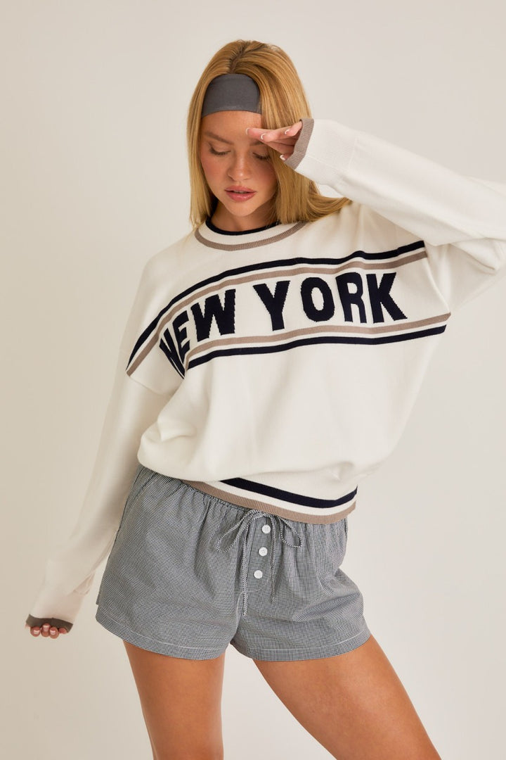 NEW YORK CREW NECK