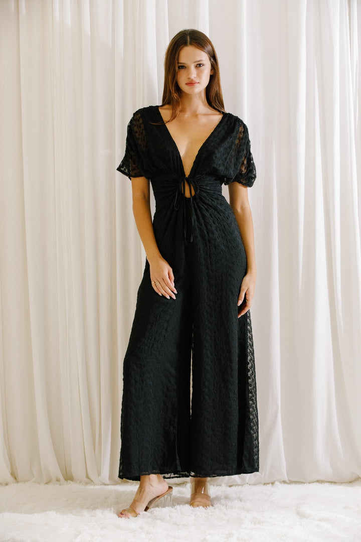 SOLANGE EYELET JUMPSUIT
