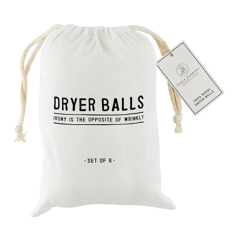 WOOL DRYER BALLS-SET OF 6