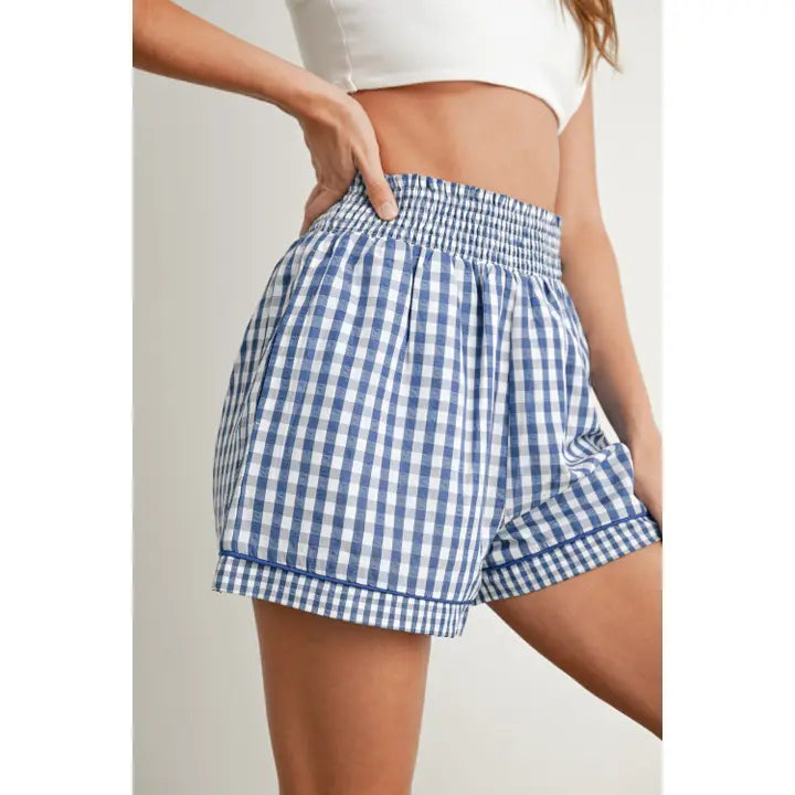 GINGHAM SHORTS