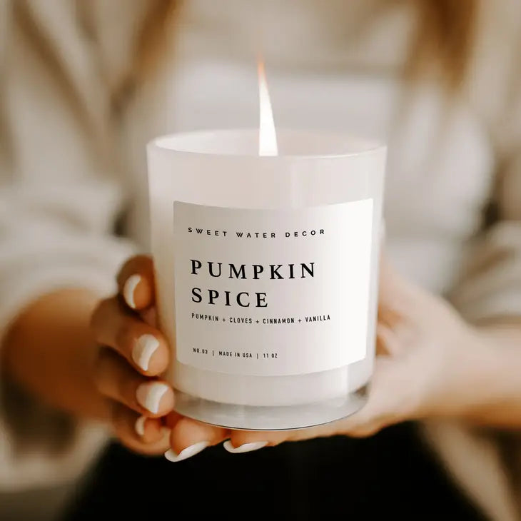 PUMPKIN SPICE 11 OZ SOY CANDLE