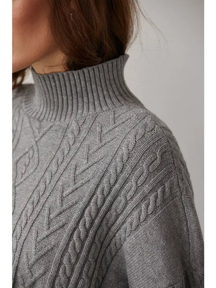 RALPHIE CABLE KNIT SWEATER