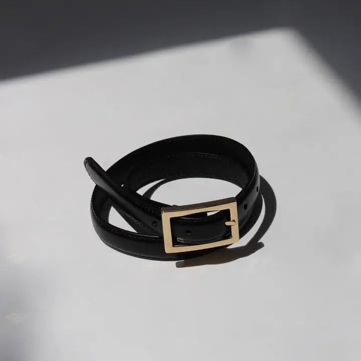 LOIS BELT- BLACK