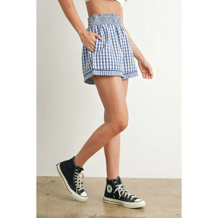 GINGHAM SHORTS