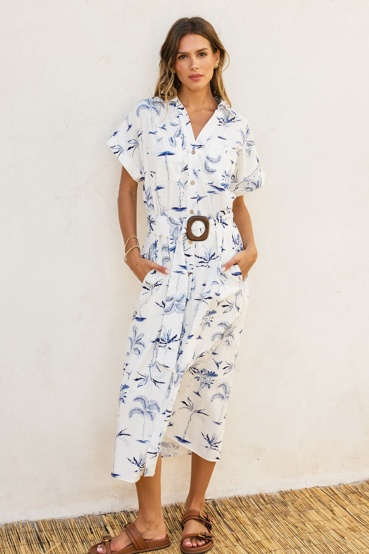 OCEANICA SHIRT DRESS