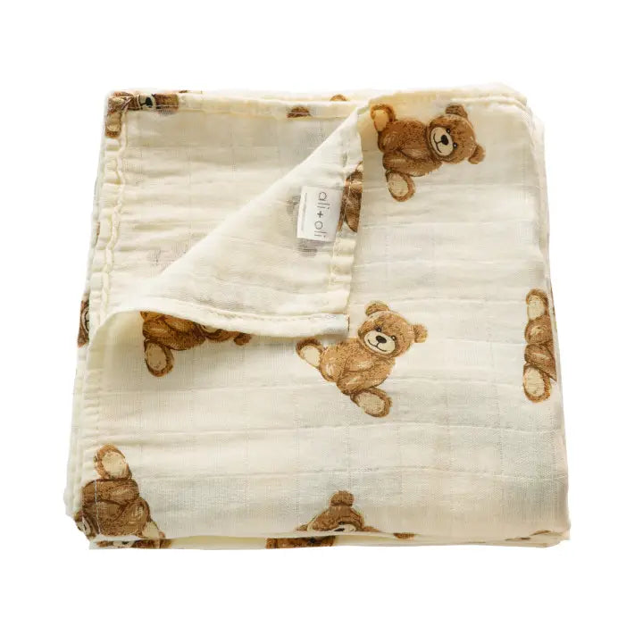 TEDDY BAMBOO SWADDLE