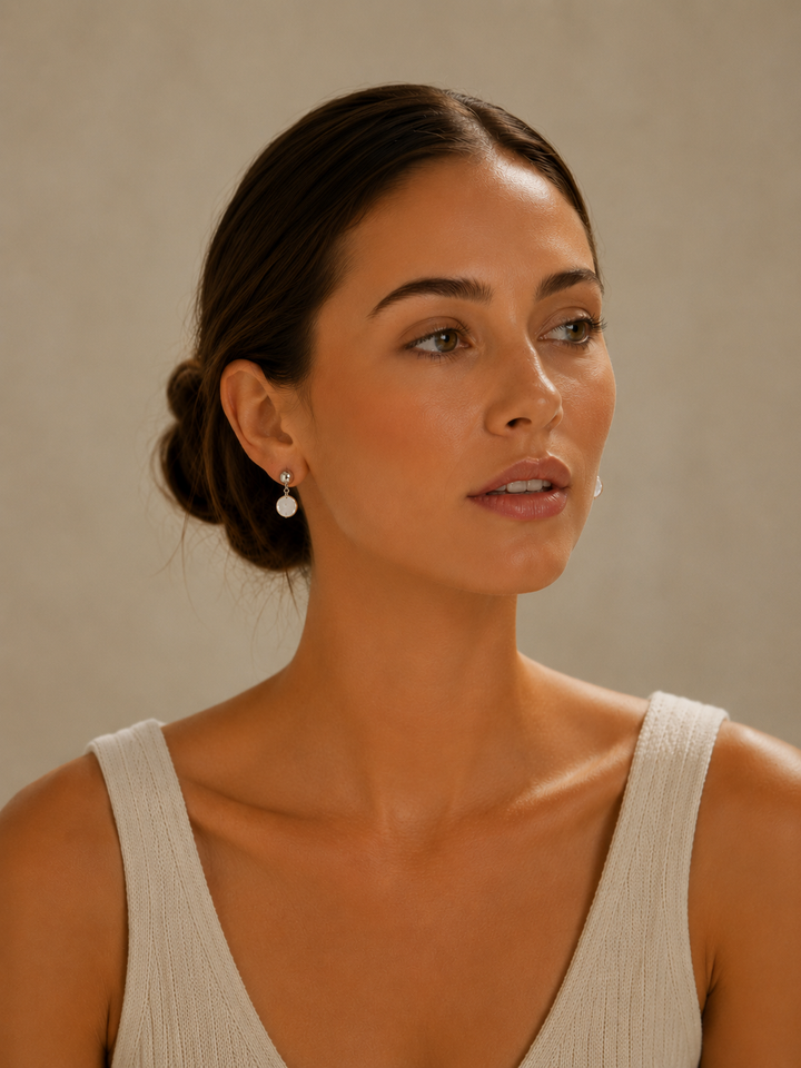 LEA PEARL DROP EARRINGS