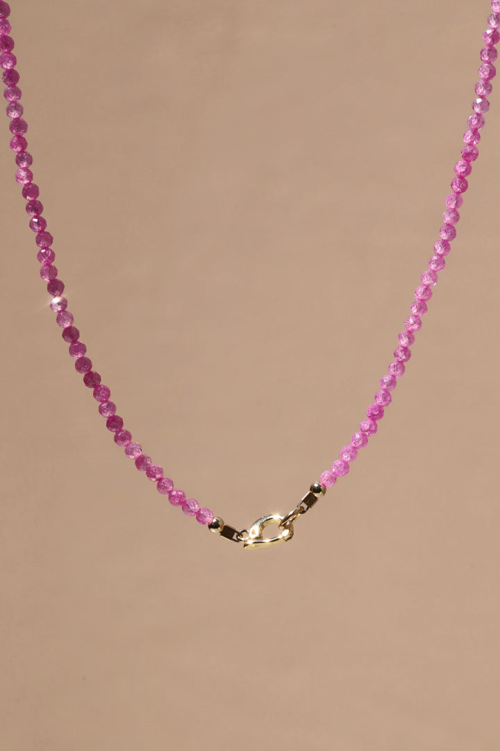 PINK QUARTZ CHARM KEEPER