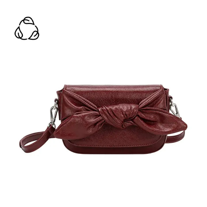 FAYE CROSSBODY BAG - CRANBERRY