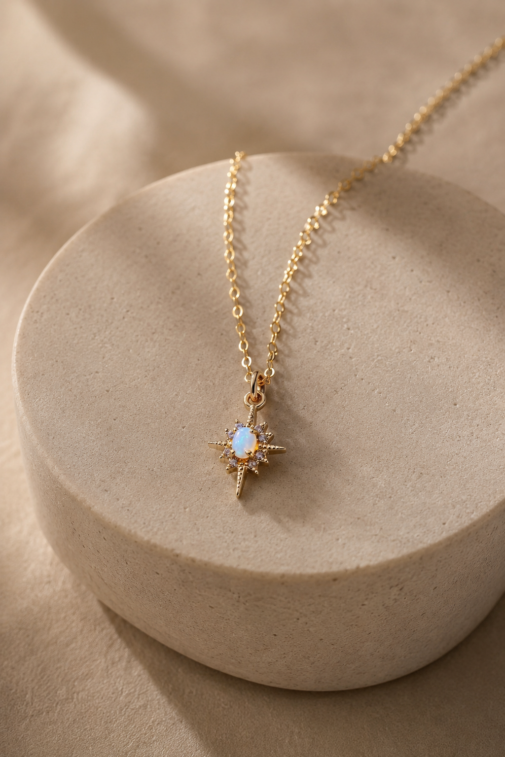OPAL STAR NECKLACE