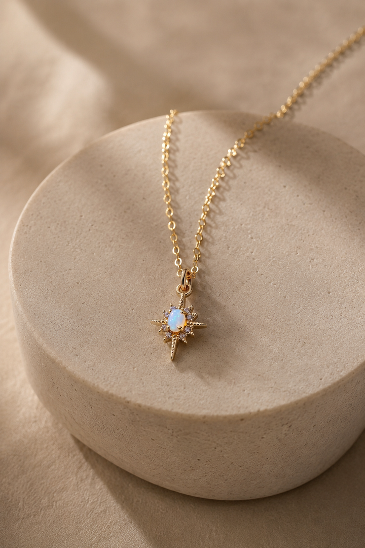 OPAL STAR NECKLACE