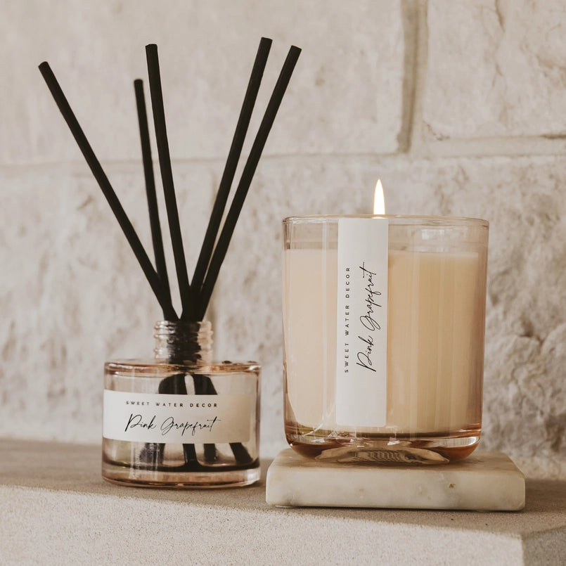 PINK GRAPEFRUIT 12 OZ CANDLE