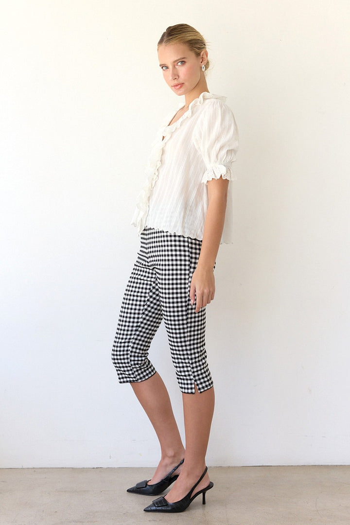 THE RUFFLE AND GRACE BLOUSE