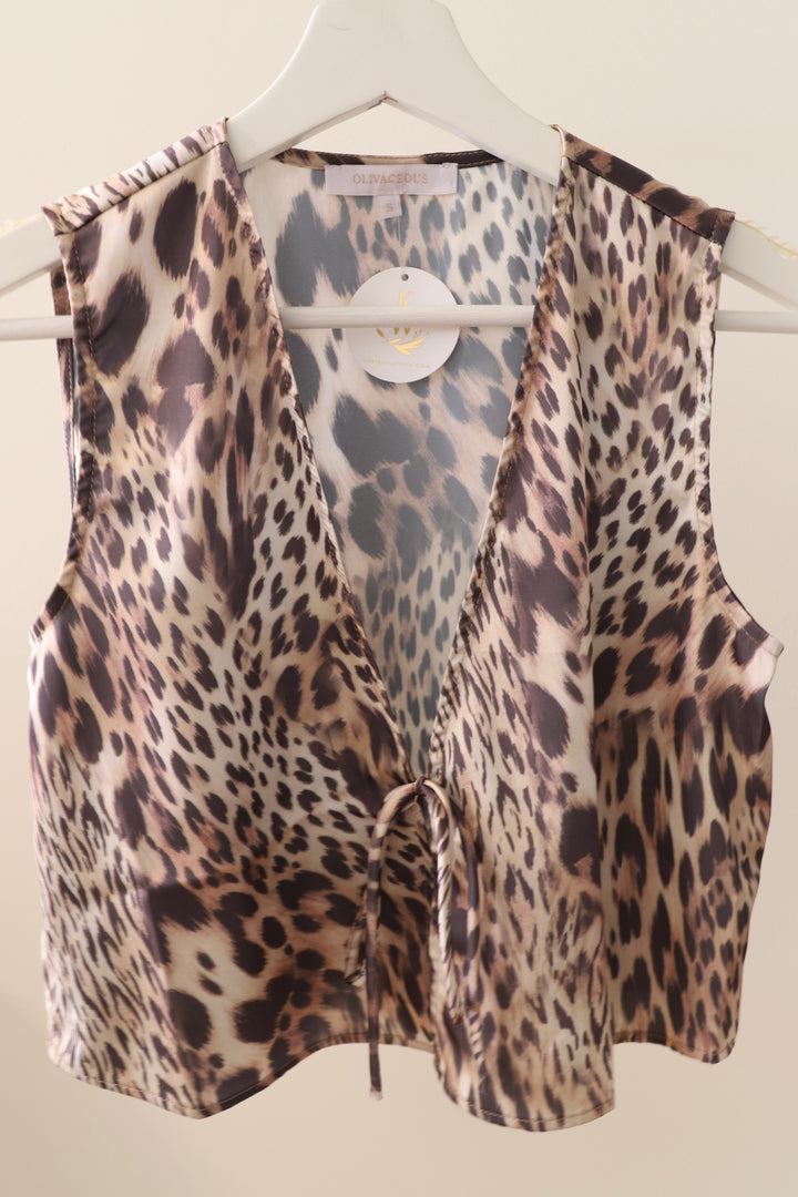 LUEY LEOPARD TOP