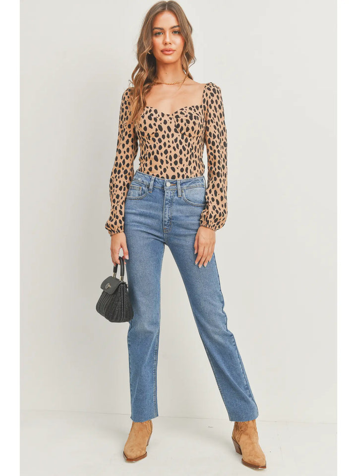LUNA CROPPED LEG STRAIGHT JEAN