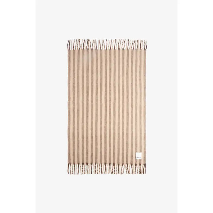 THE WOOL STRIPE THROW