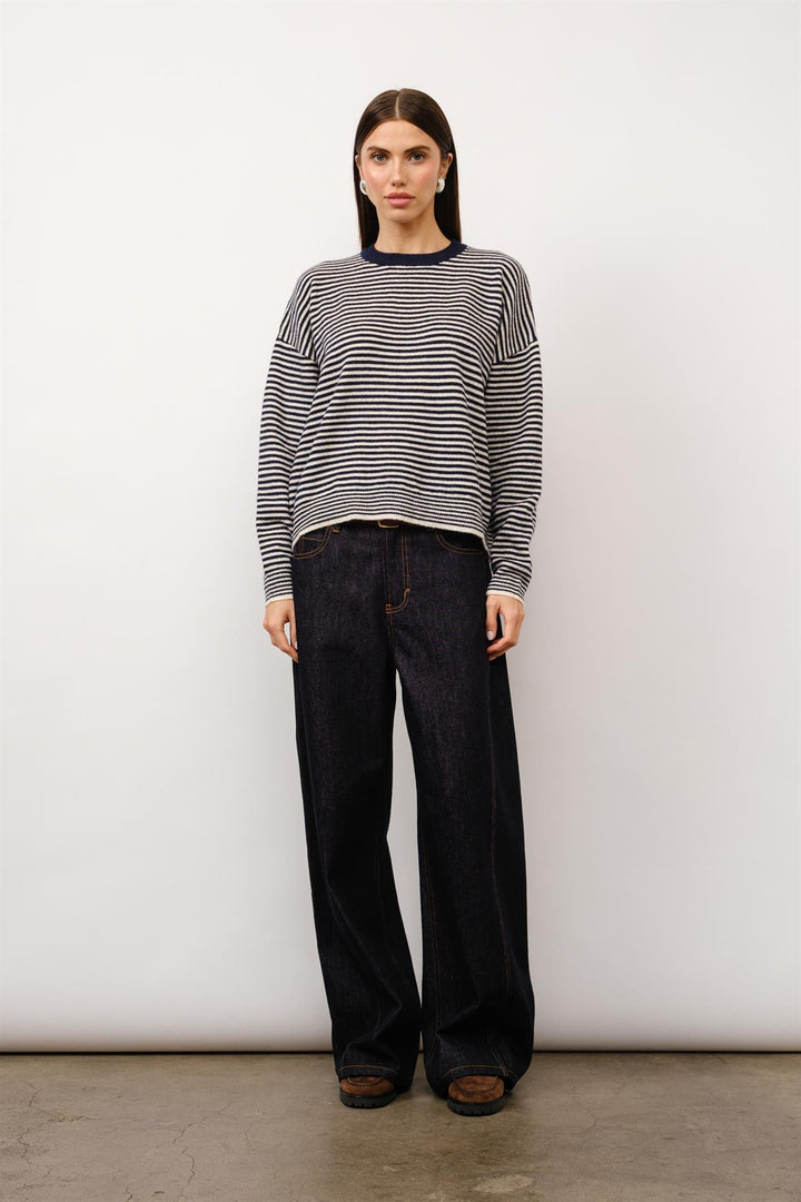 KATE STRIPED SWEATER