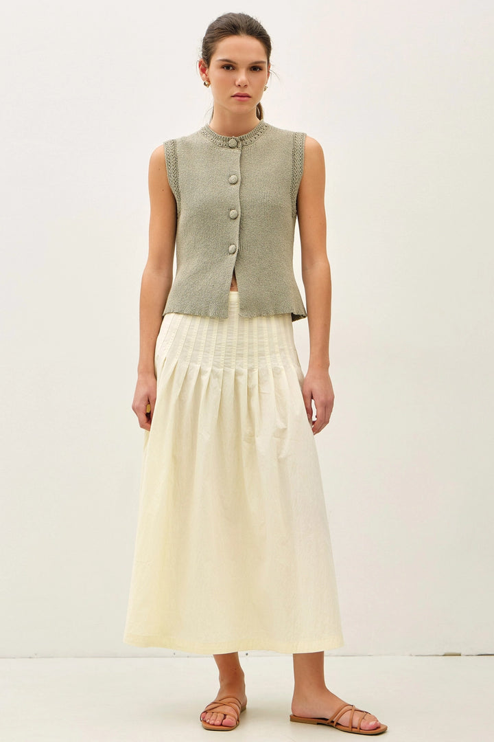 JANE SKIRT - BUTTERMILK