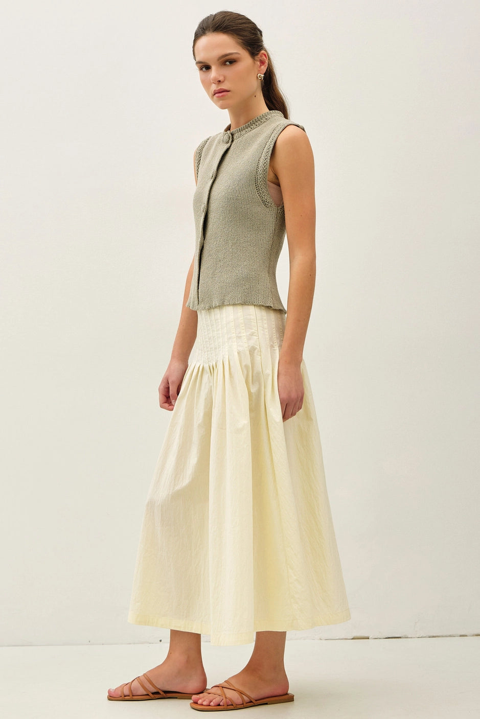 JANE SKIRT - BUTTERMILK