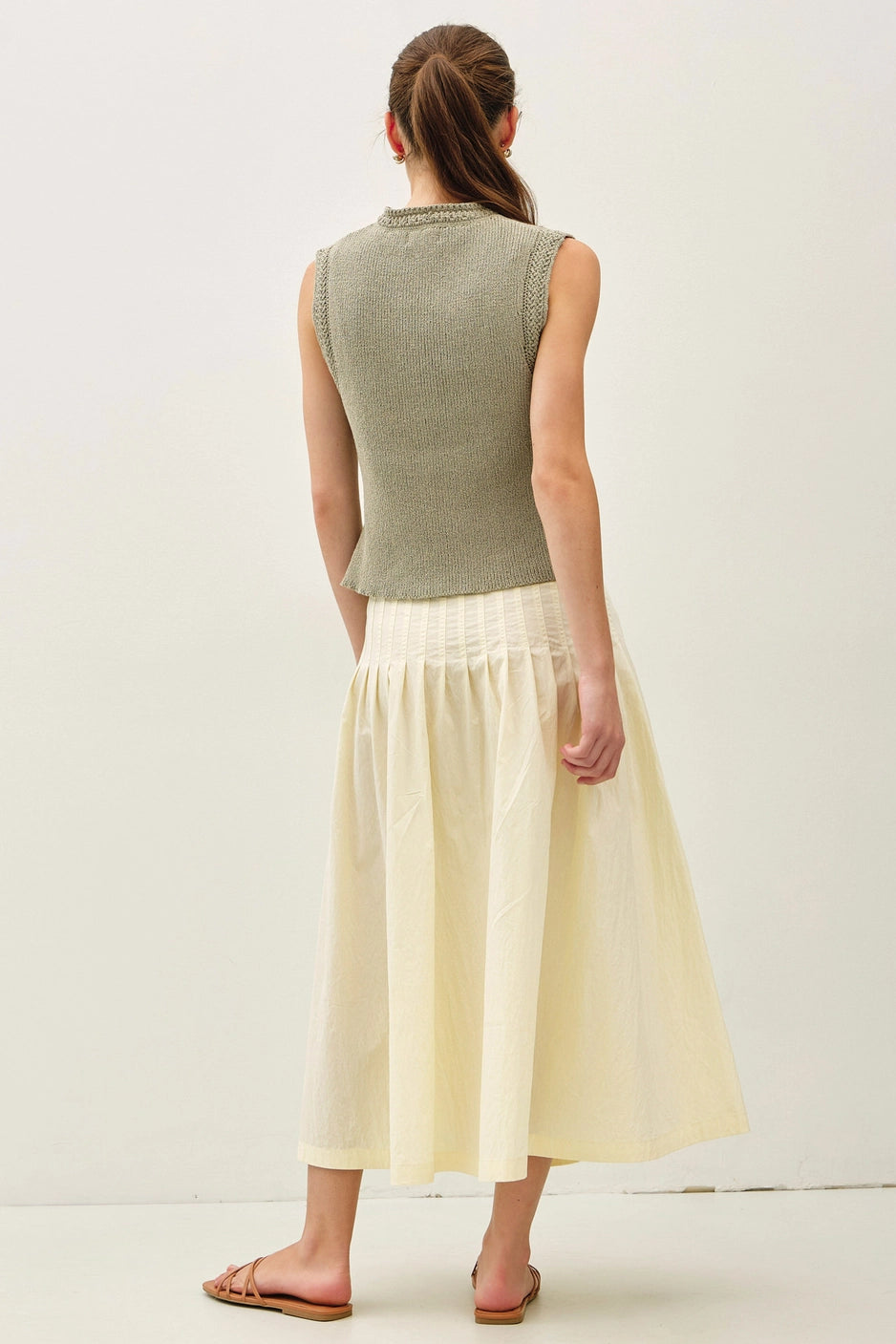 JANE SKIRT - BUTTERMILK