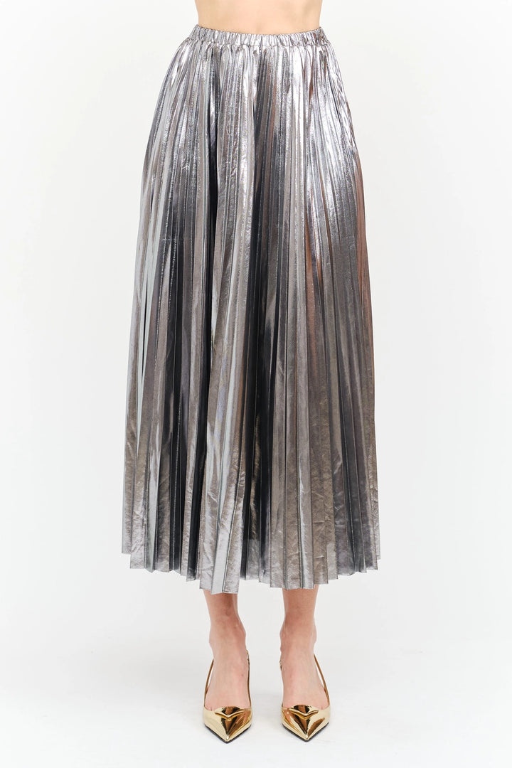 ALESSANDRA SKIRT - SILVER