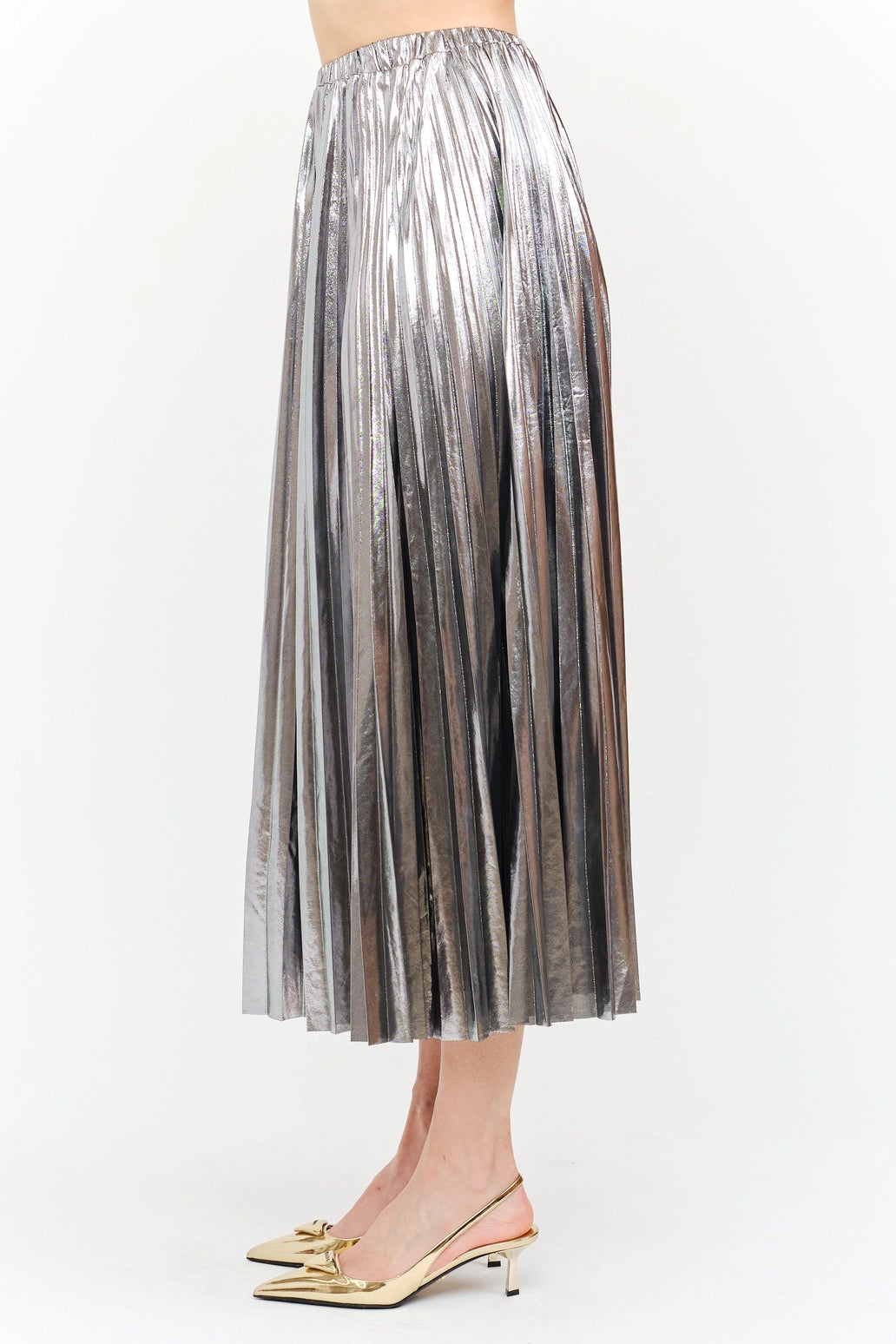 ALESSANDRA SKIRT - SILVER