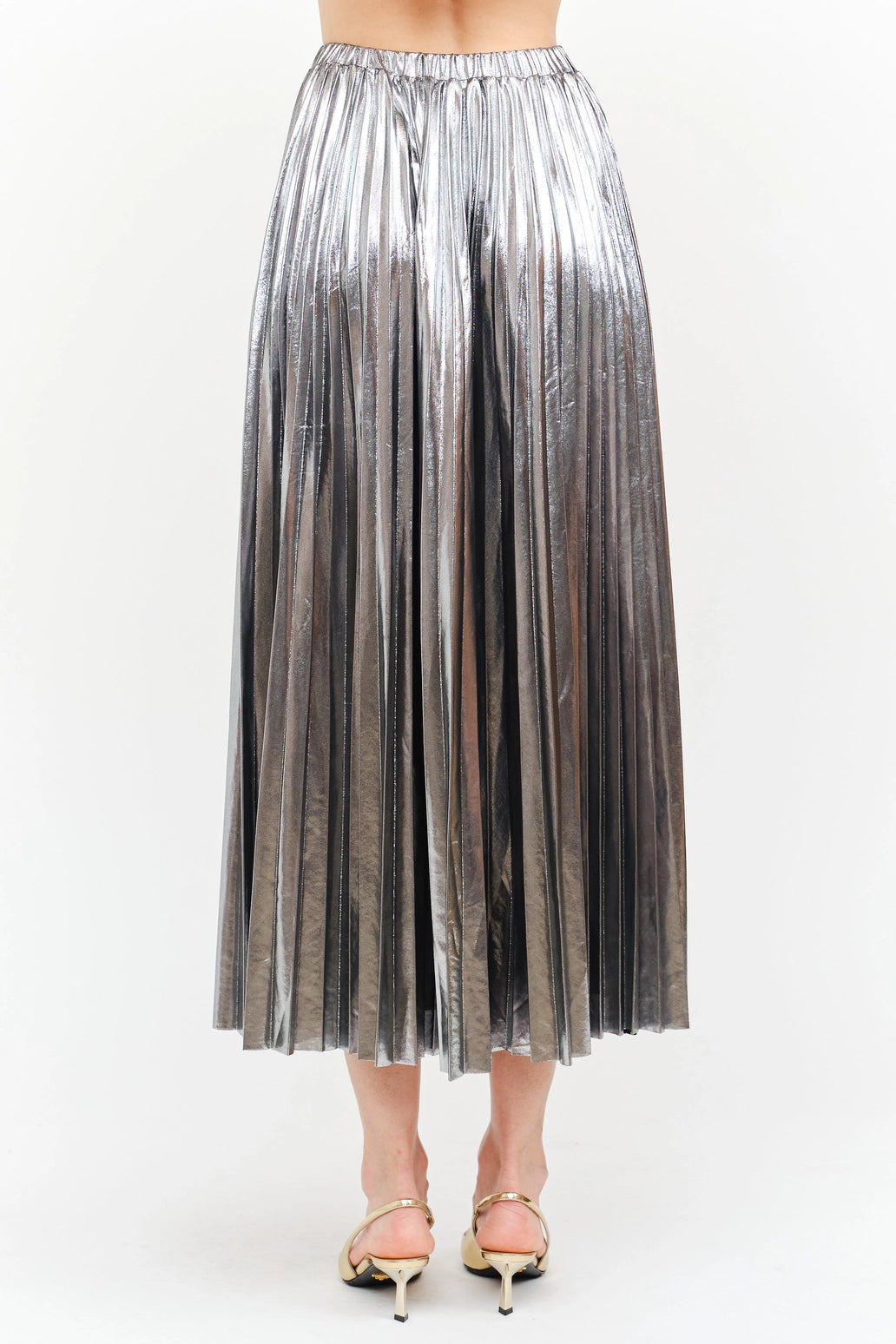 ALESSANDRA SKIRT - SILVER