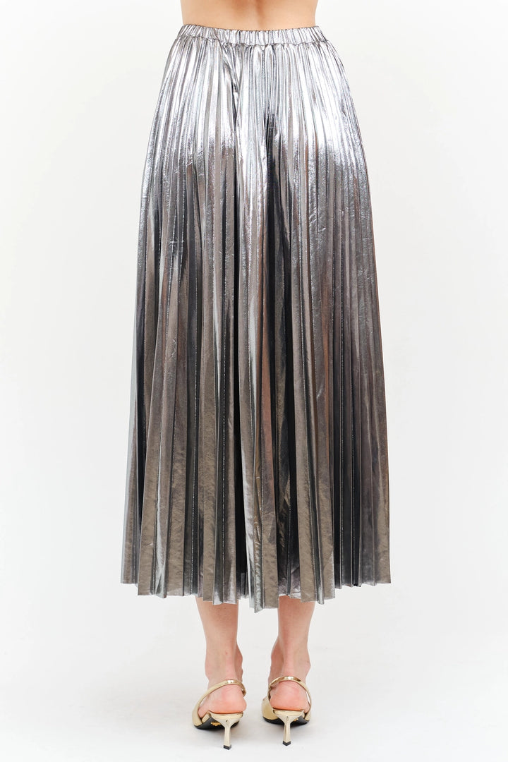 ALESSANDRA SKIRT - SILVER