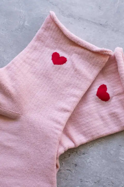 AMELIA MINI HEART SOCKS