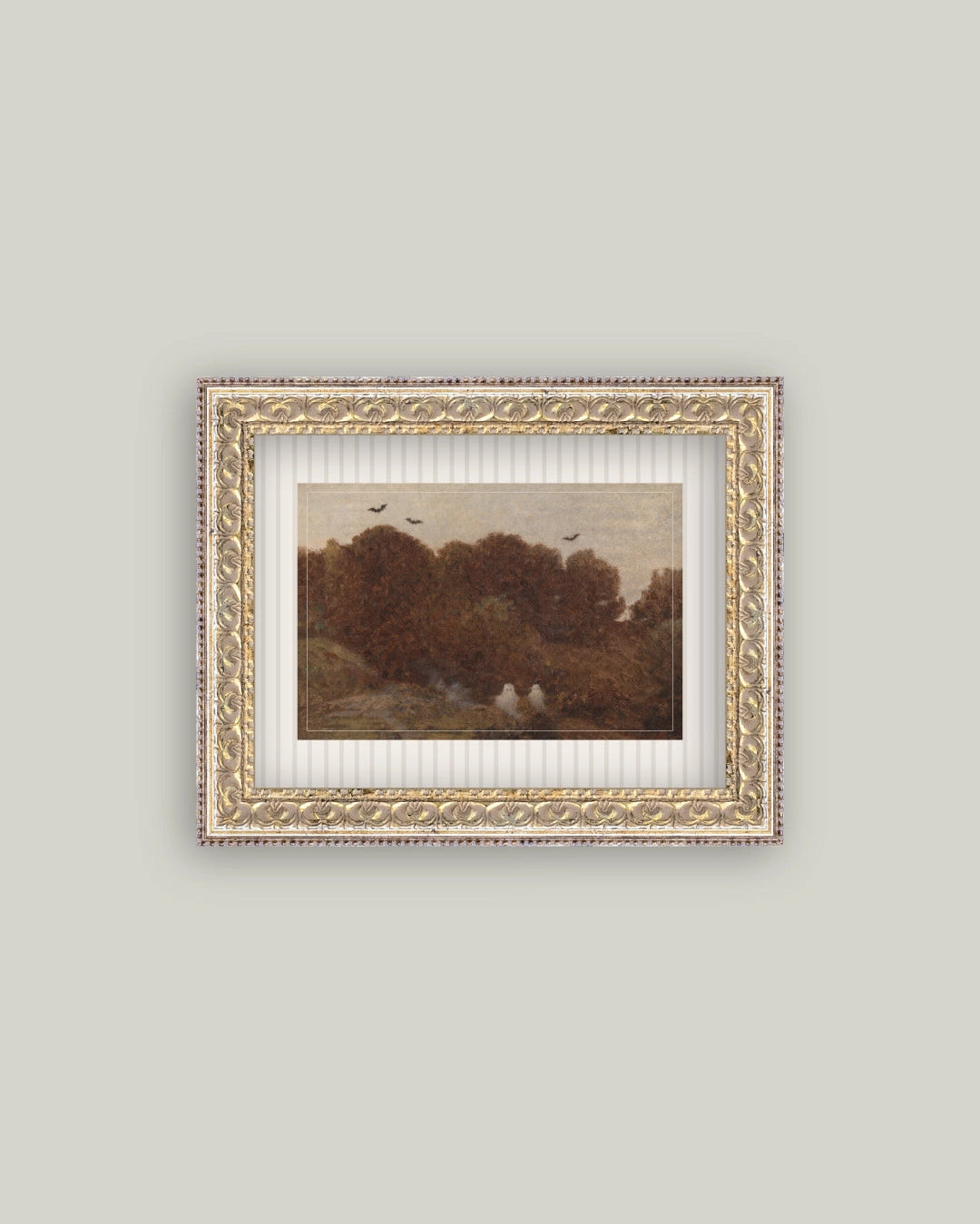 HAUNTED AUTUMN FRAMED ART