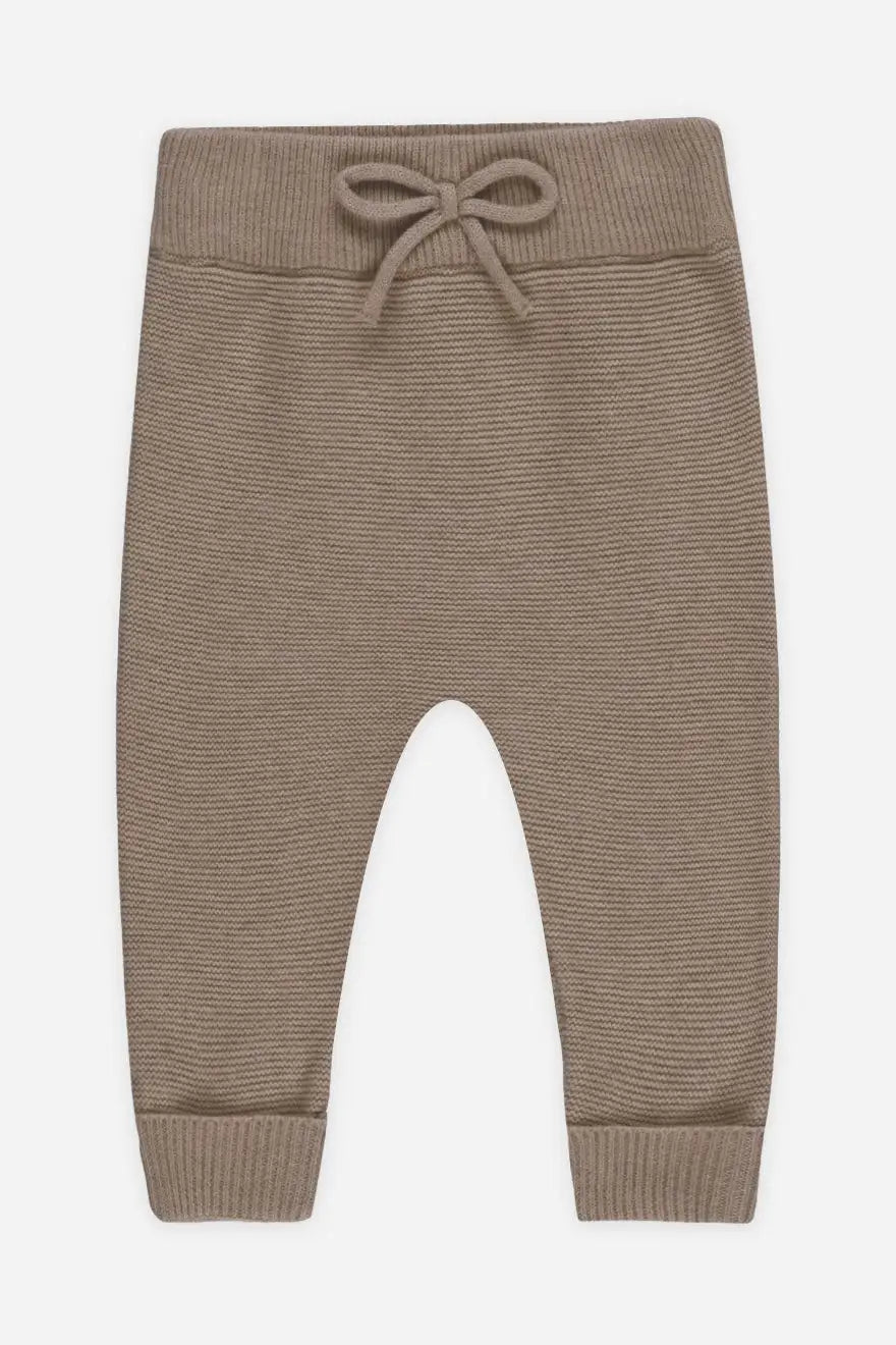 BAILEY KNIT PANT - MOCHA