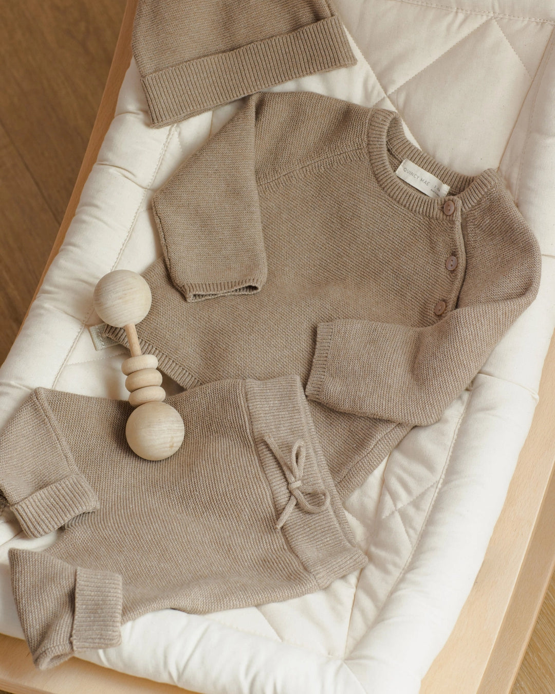 BAILEY KNIT PANT - MOCHA