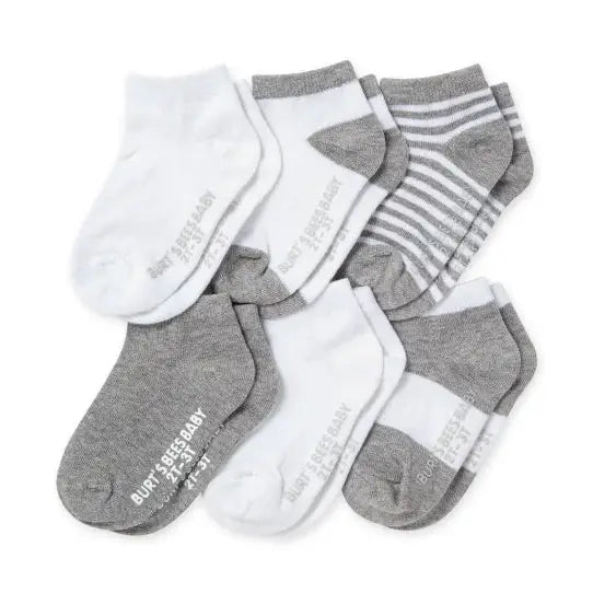 BABY SOCKS - HEATHER GREY