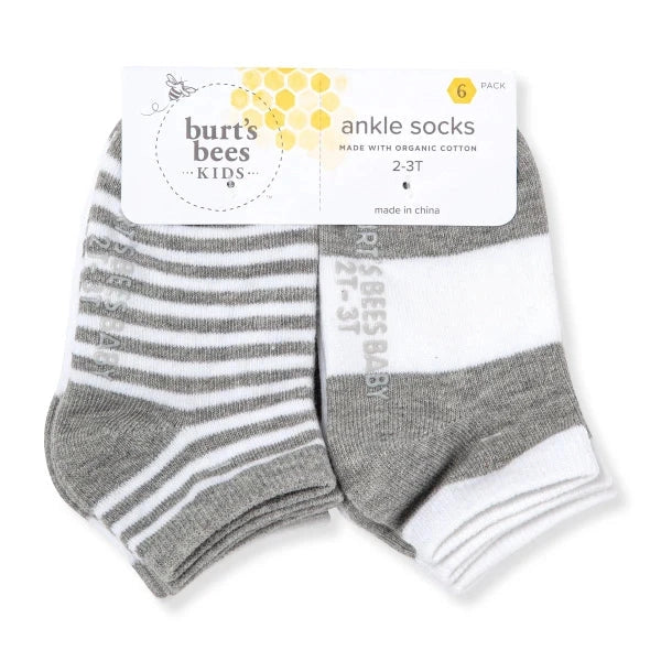 BABY SOCKS - HEATHER GREY