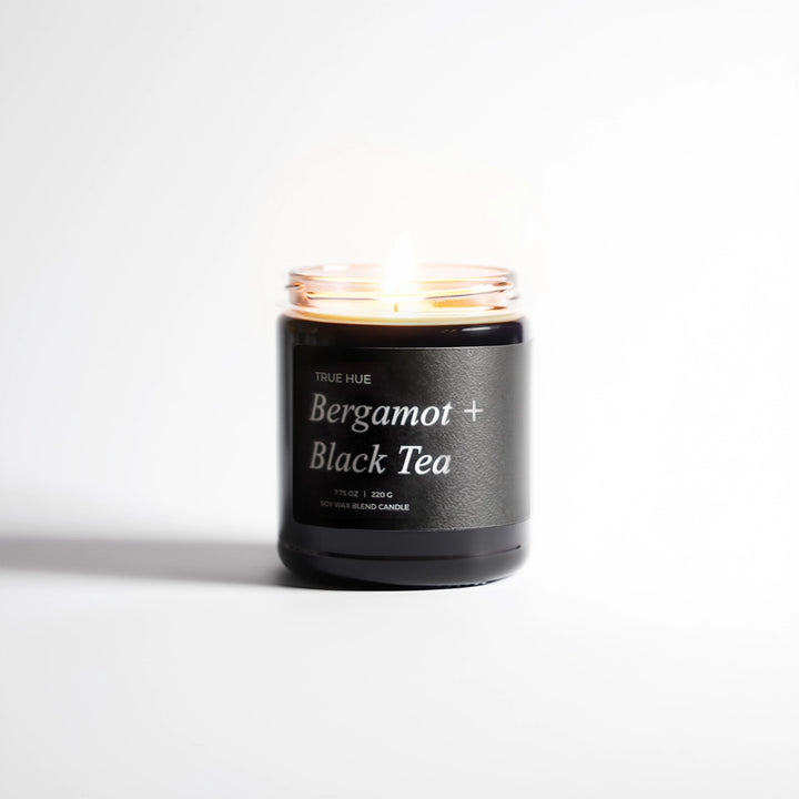 BERGAMOT AND BLACK TEA JAR CANDLE
