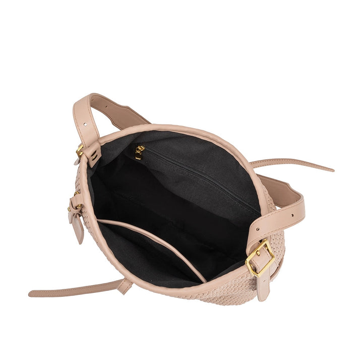 THALIA WOVEN TOTE - BISCUIT