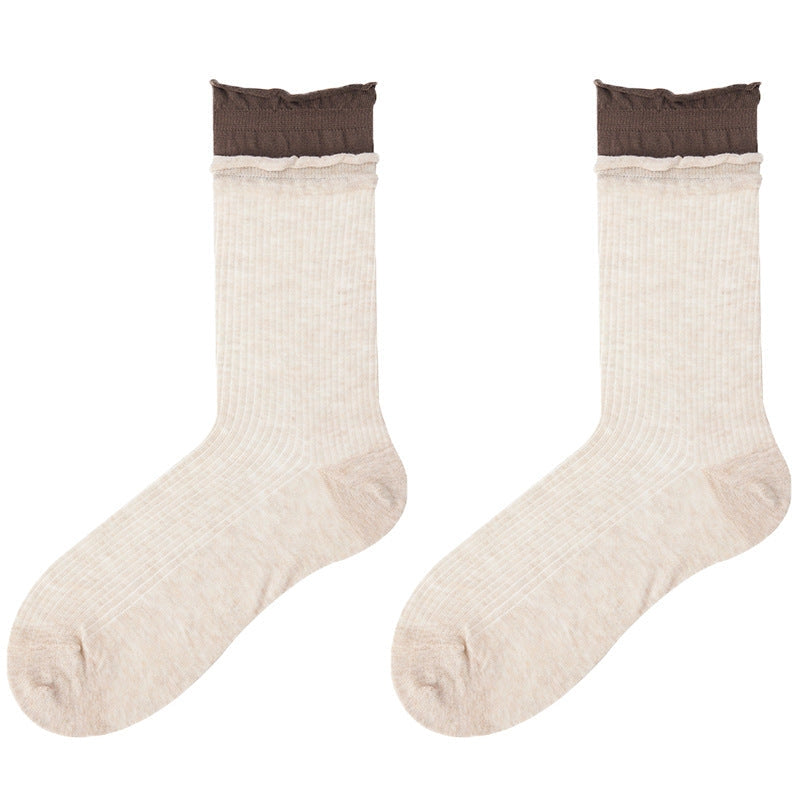 COLOR BLOCKED SOCKS