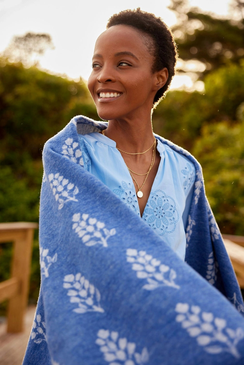 BLUEBELL LIGHTWEIGHT BLANKET